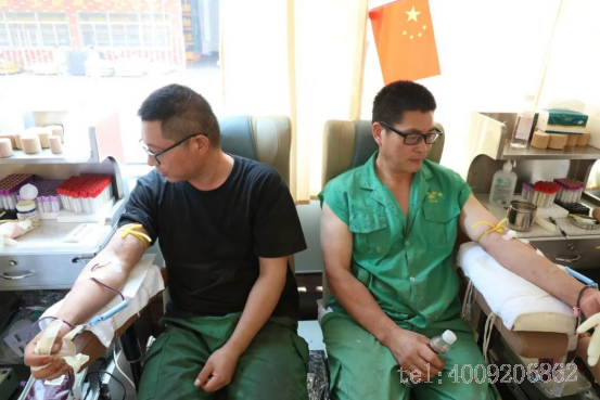 點滴聚愛心，公司組織開展公益獻血活動(圖7)